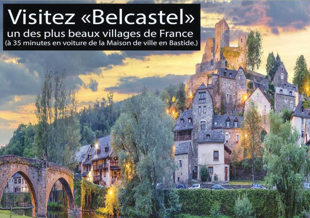 La Maison De Ville Independante My Bastide Classee Вільфранш-де-Руерг Екстер'єр фото